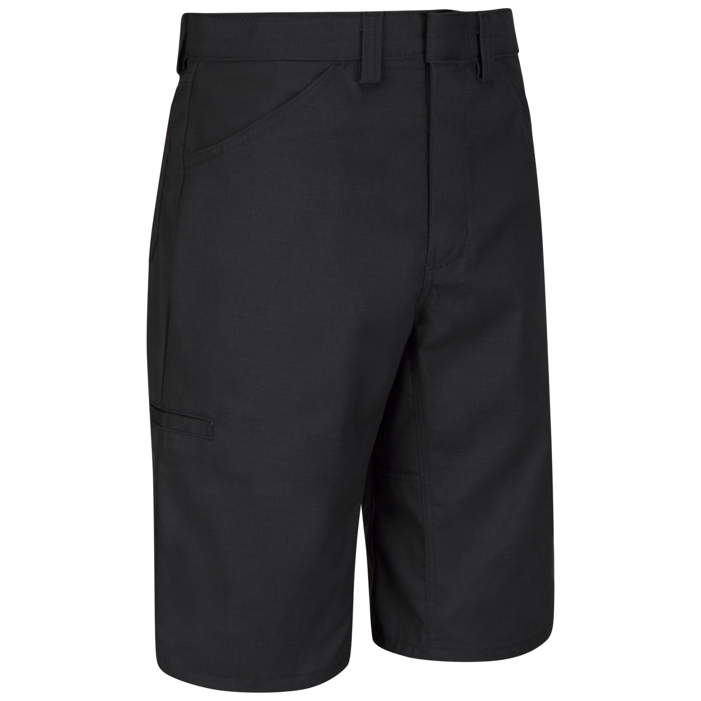 Red Kap Men's Lightweight Crew Shorts-Black