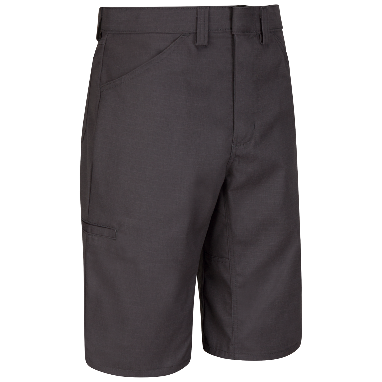 Red Kap Men's Lightweight Crew Shorts-Charcoal