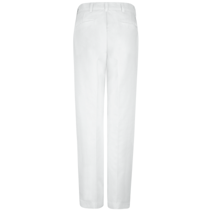 Red Kap Men's Poly-Cotton Specialized Work Pant-White