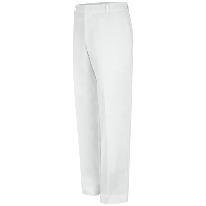 Red Kap Men's Poly-Cotton Specialized Work Pant-White