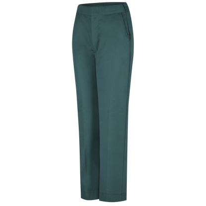 Red Kap Women's Half-Elastic Work Pant - Spruce Green