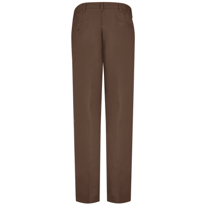 Red Kap Men's Elastic Insert Work Pant-Brown