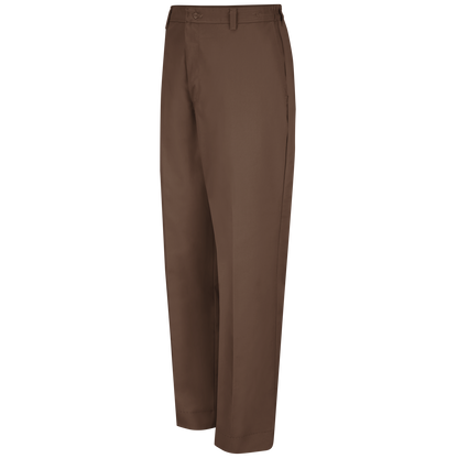 Red Kap Men's Elastic Insert Work Pant-Brown