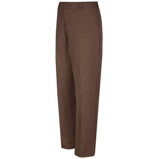 Red Kap Men's Elastic Insert Work Pant-Brown