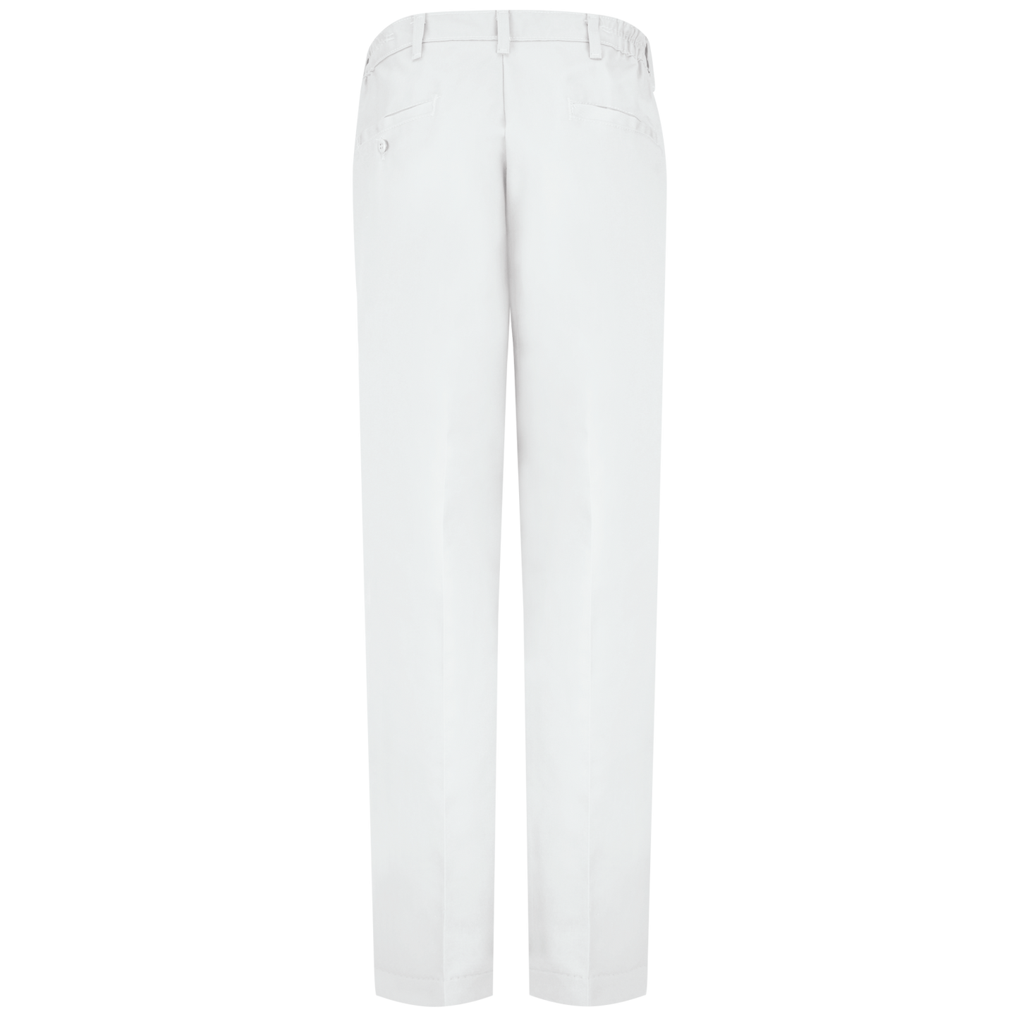 Red Kap Men's Elastic Insert Work Pant-White