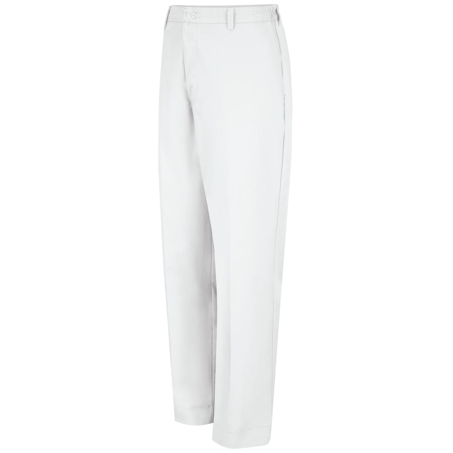 Red Kap Men's Elastic Insert Work Pant-White