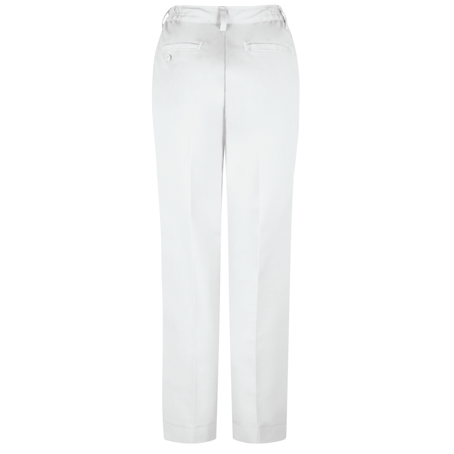 Red Kap Women's Elastic Insert Work Pant - White