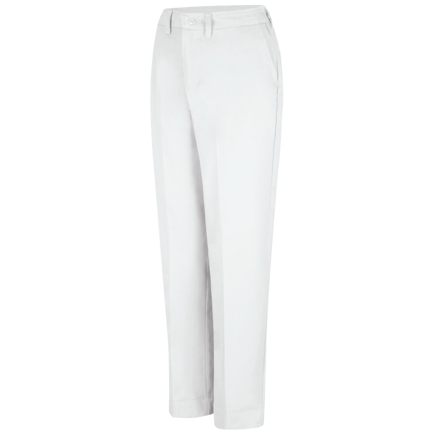 Red Kap Women's Elastic Insert Work Pant - White