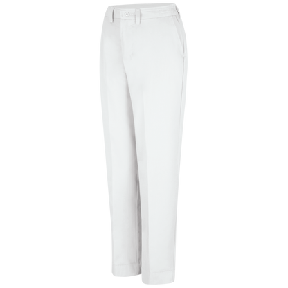 Red Kap Women's Elastic Insert Work Pant - White