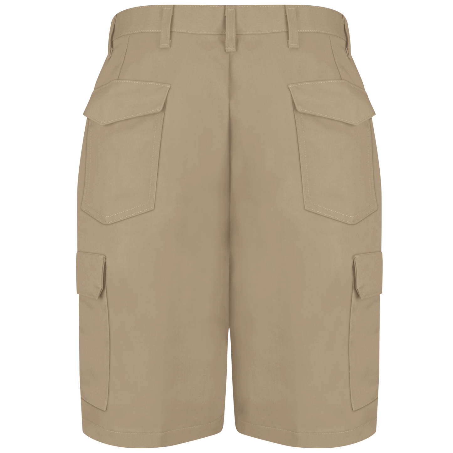 Red Kap Men's Cargo Shorts-Khaki