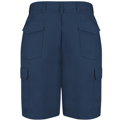 Red Kap Men's Cargo Shorts-Navy