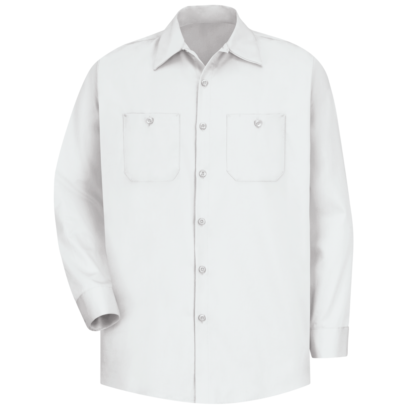 Red kap Men's Long Sleeve Wrinkle-Resistant Cotton Work Shirt