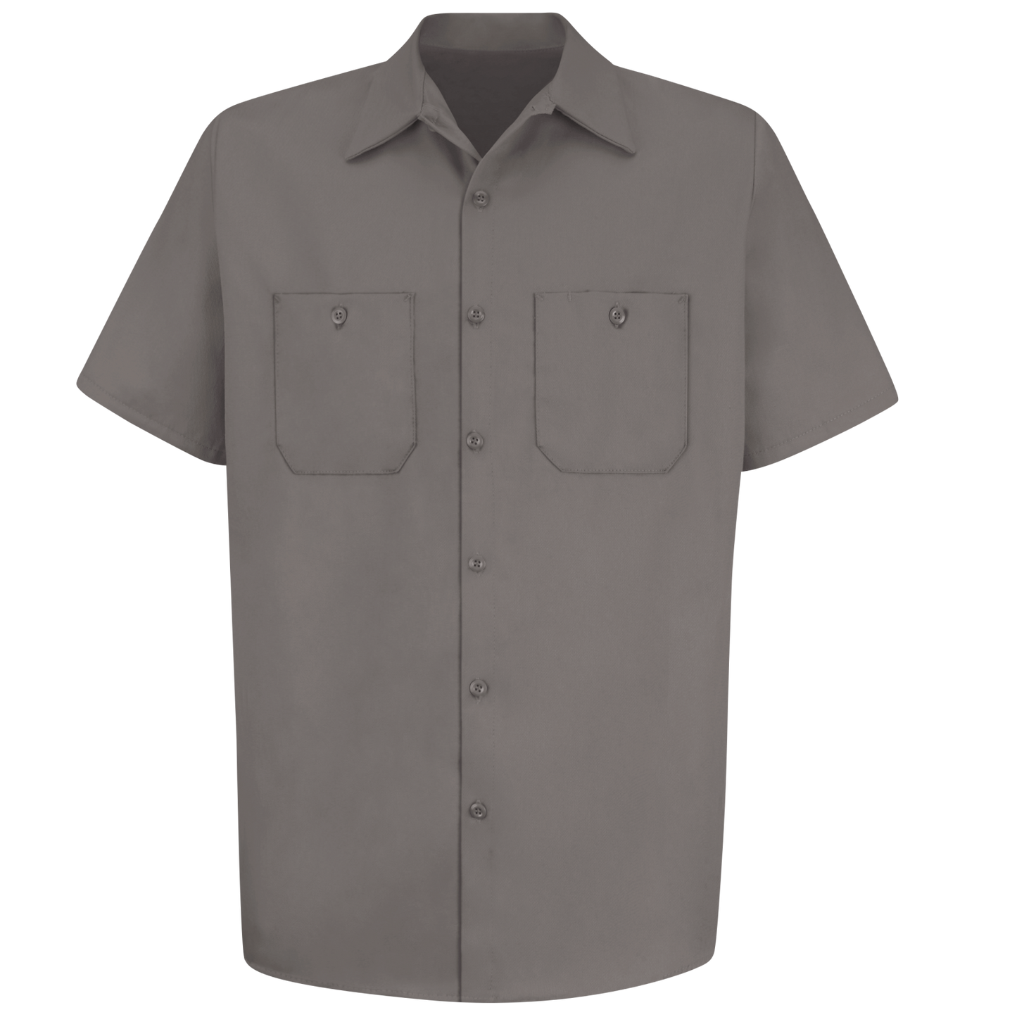 Red Kap Men's Short Sleeve Wrinkle-Resistant Cotton Work Shirt