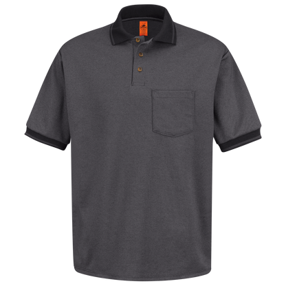 Red Kap Men's Short Sleeve Performance Knit® Twill Polo