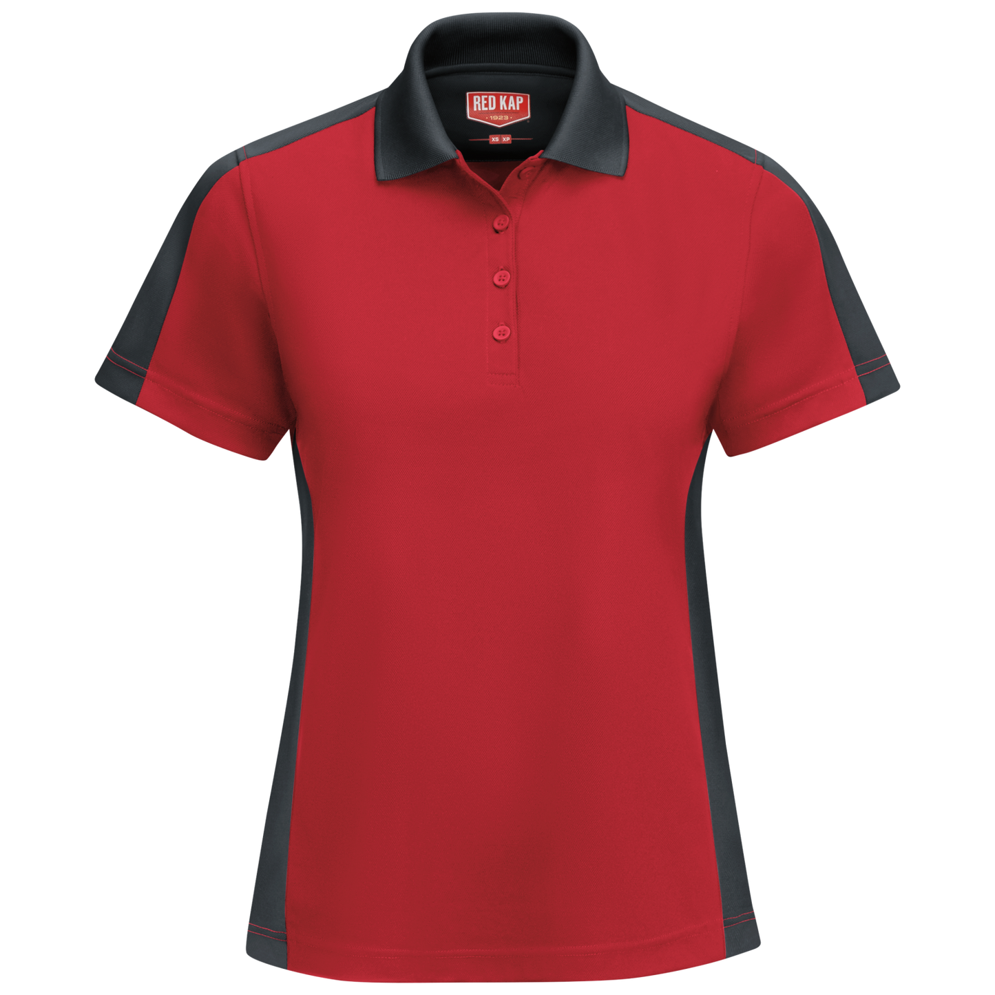 Red Kap Women's Short Sleeve Performance Knit® Two-Tone Polo