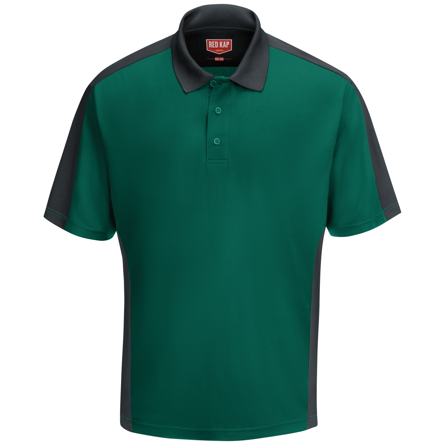 Red Kap Men's Short Sleeve Performance Knit® Two-Tone Polo