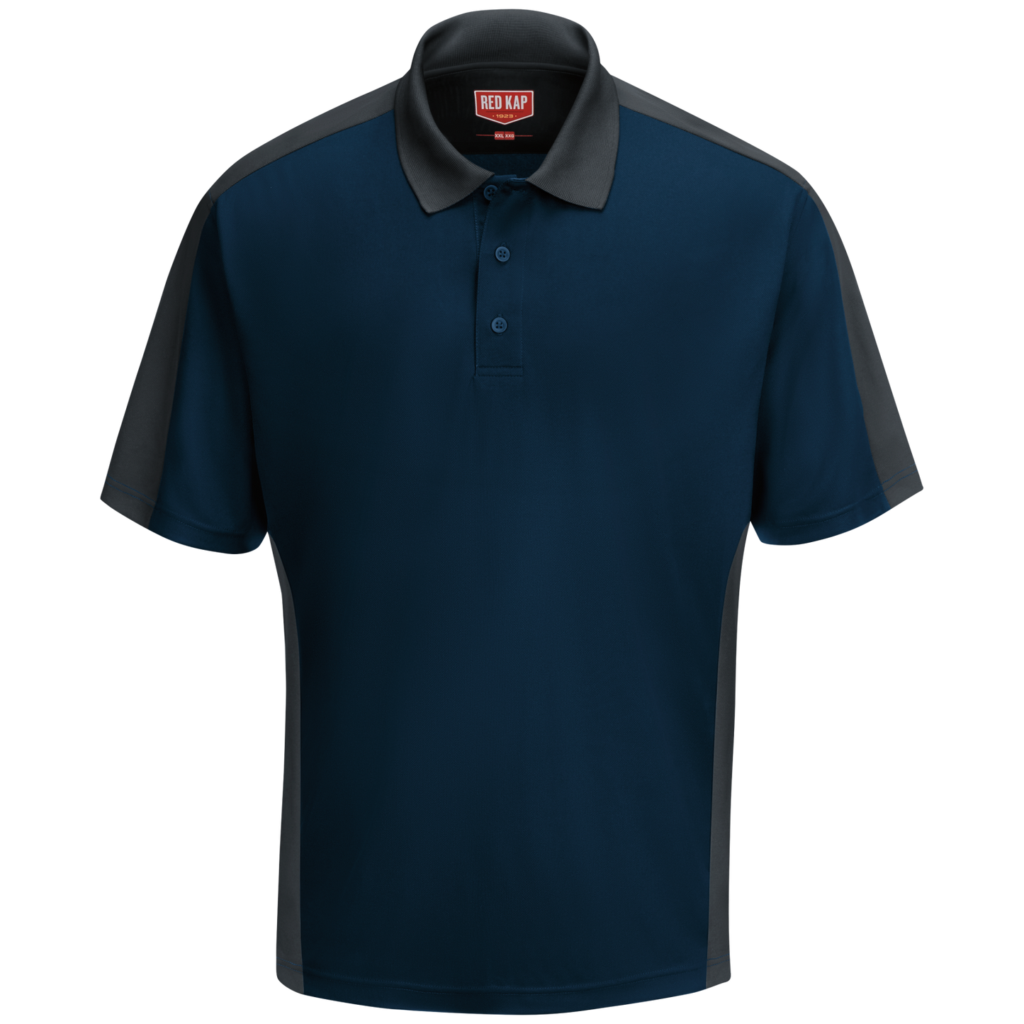 Red Kap Men's Short Sleeve Performance Knit® Two-Tone Polo