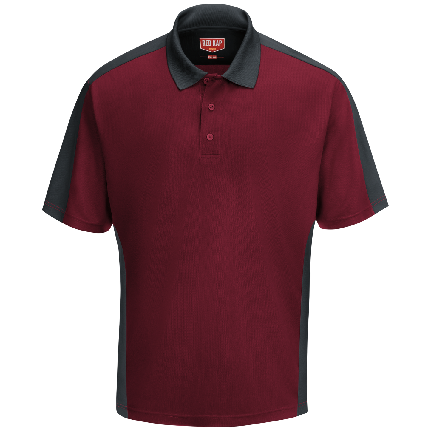 Red Kap Men's Short Sleeve Performance Knit® Two-Tone Polo