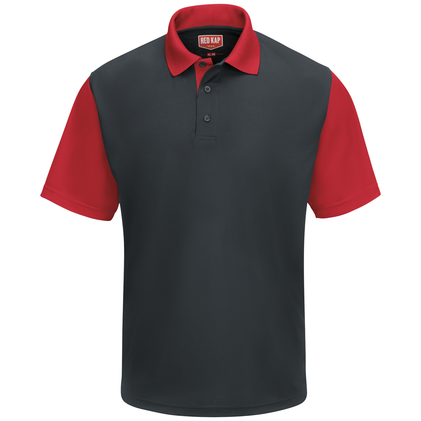 Red Kap Men's Short Sleeve Performance Knit® Color-Block Polo