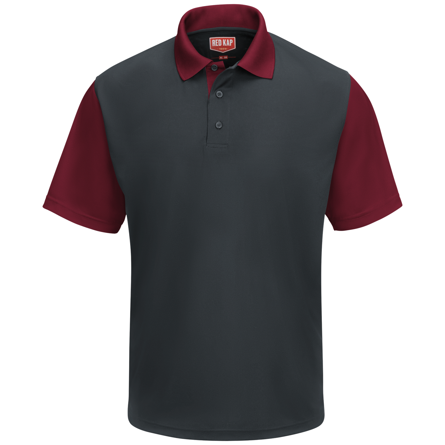 Red Kap Men's Short Sleeve Performance Knit® Color-Block Polo