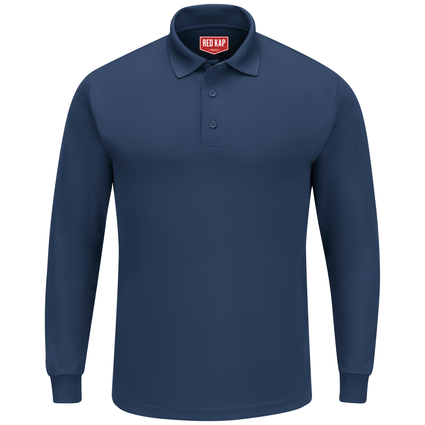 Red Kap Men's Long Sleeve Performance Knit® Polo