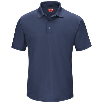 Red Kap Men's Short Sleeve Performance Knit® Gripper-Front Polo