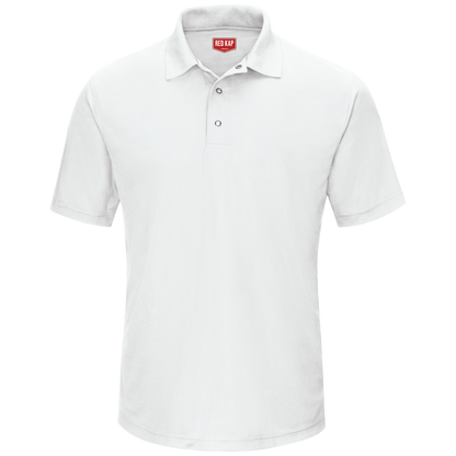 Red Kap Men's Short Sleeve Performance Knit® Gripper-Front Polo