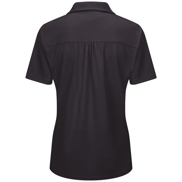 Polo profesional Performance Knit® Flex Series para mujer de Buick GMC, color negro