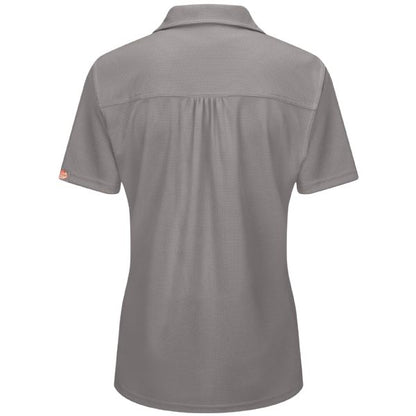 Buick GMC Women's Performance Knit® Flex Series Pro Polo - Grey