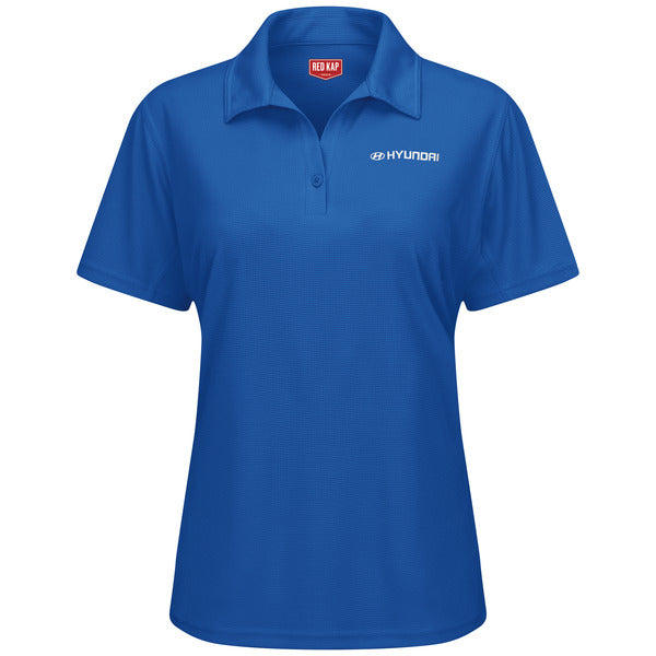 Hyundai® Women's Short Sleeve Performance Knit Flex Series Polo