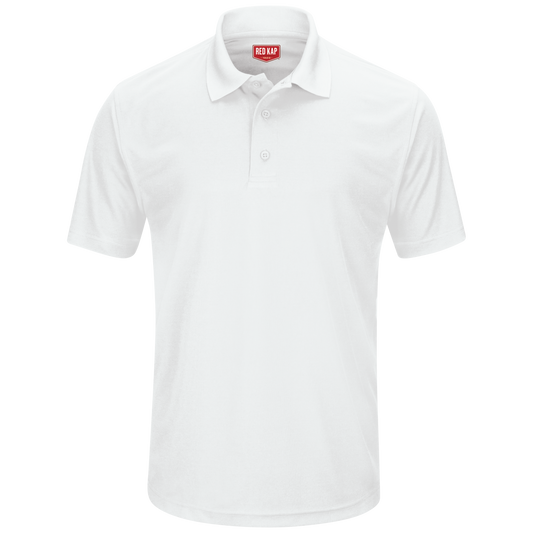 Red Kap Men's Short Sleeve Performance Knit® Pocketless Core Polo