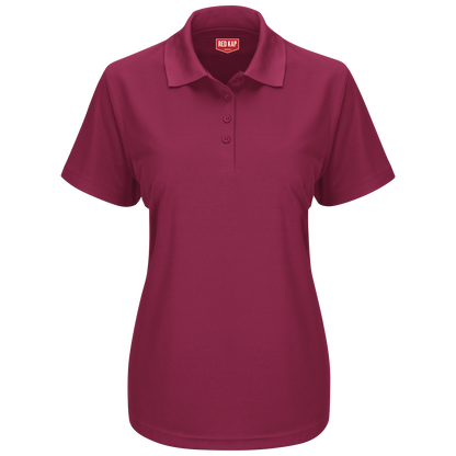 Red Kap Women's Short Sleeve Performance Knit® Pocketless Core Polo