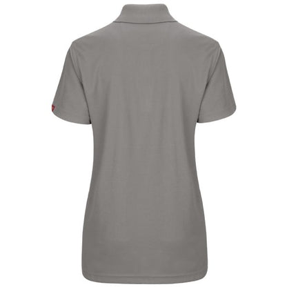 Toyota® Women's Short Sleeve Performance Knit® Pocketless Core Polo - Toyota Logo - Grey - 5527GY