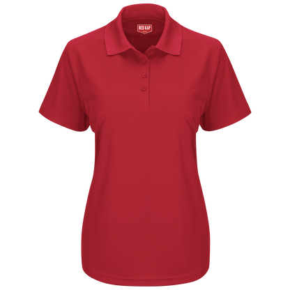 Red Kap Women's Short Sleeve Performance Knit® Pocketless Core Polo