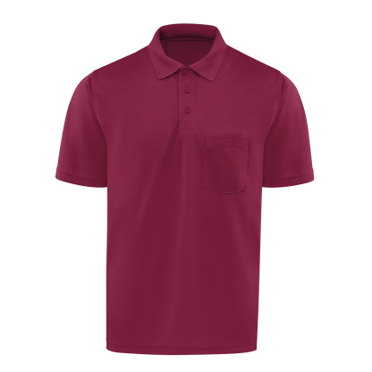 Red Kap Men's Short Sleeve Performance Knit® Pocket Polo