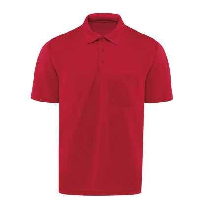 Red Kap Men's Short Sleeve Performance Knit® Pocket Polo