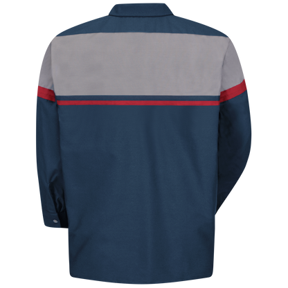 Red Kap  Men's Long Sleeve Performance Tech Shirt