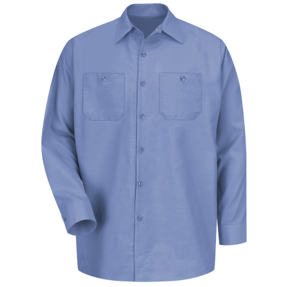 Red Kap Men's Long Sleeve Industrial Work Shirt