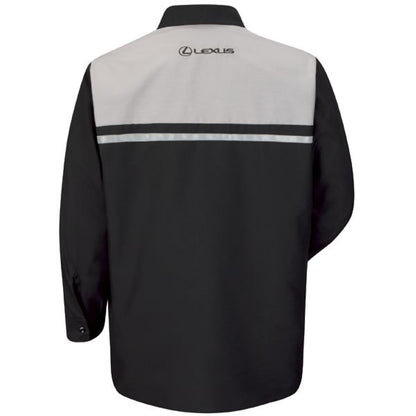 Lexus Men's Long Sleeve Technician Shirt - Black