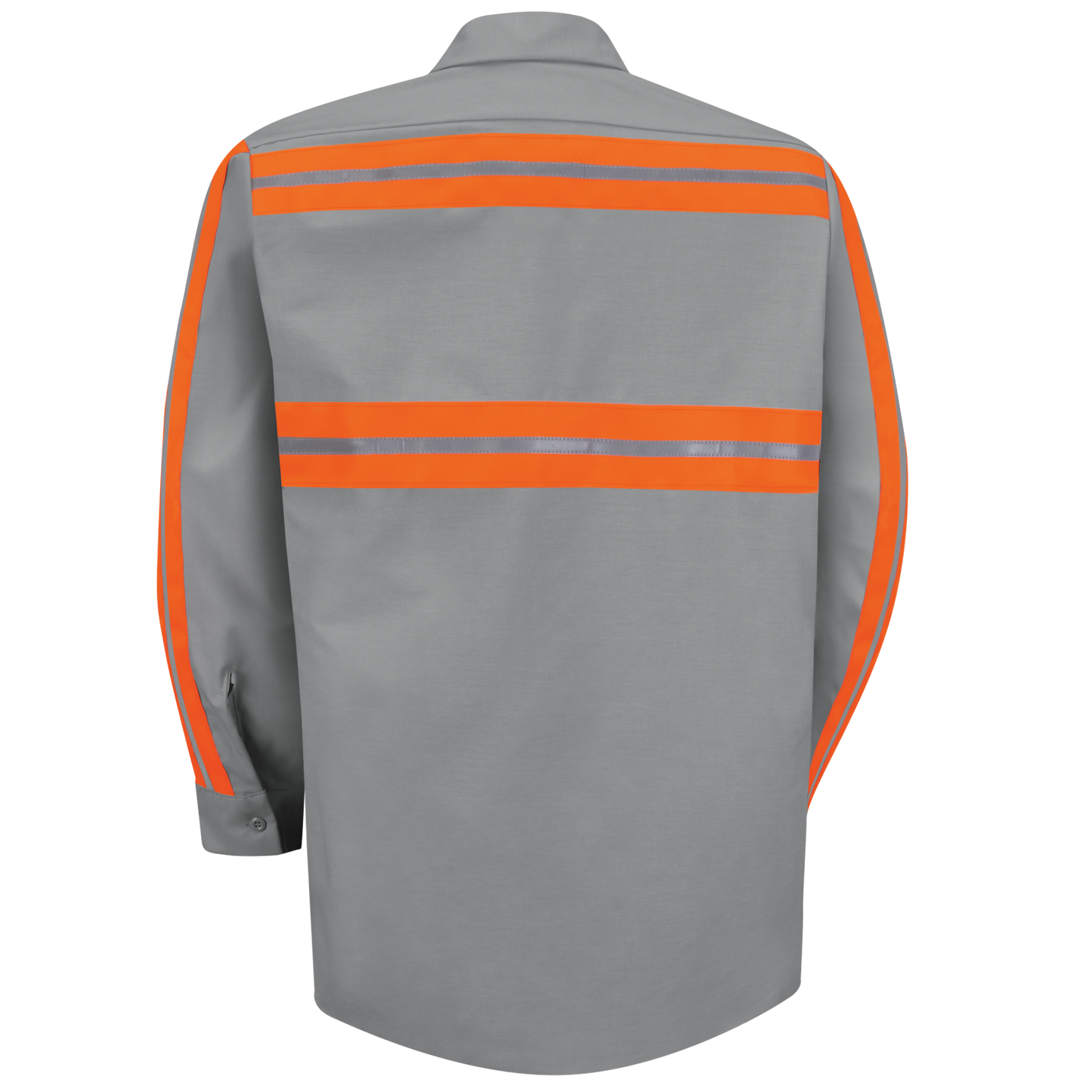 Red Kap Long Sleeve Enhanced Visibility Shirt