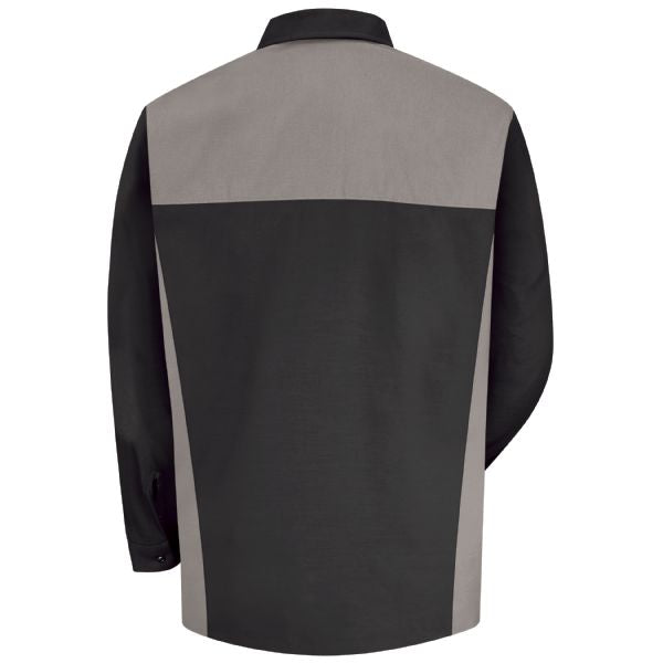 Toyota® Men's Long Sleeve Motorsports Shirt - Black / Grey