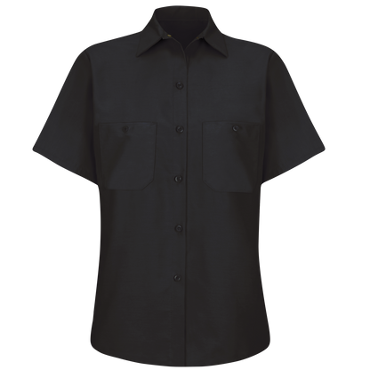 Red Kap Women's Short Sleeve Industrial Work Shirt