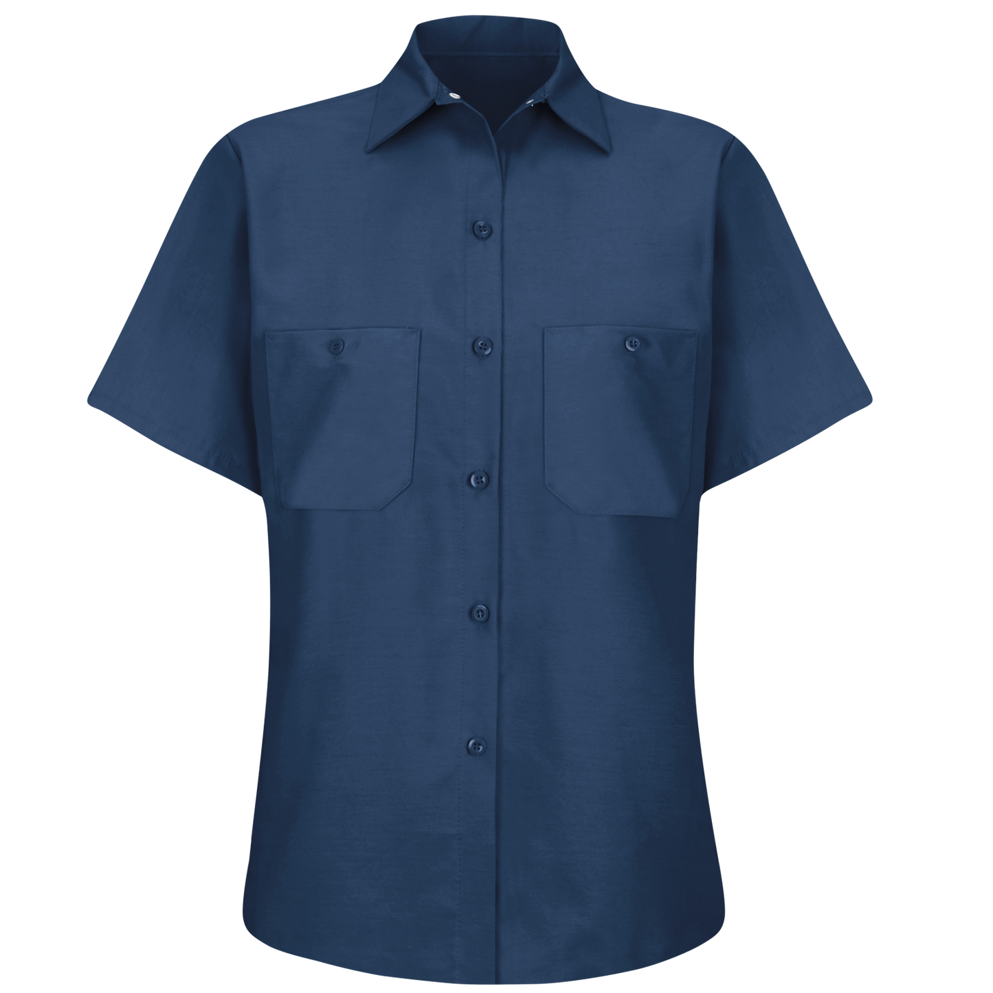 Red Kap Women's Short Sleeve Industrial Work Shirt