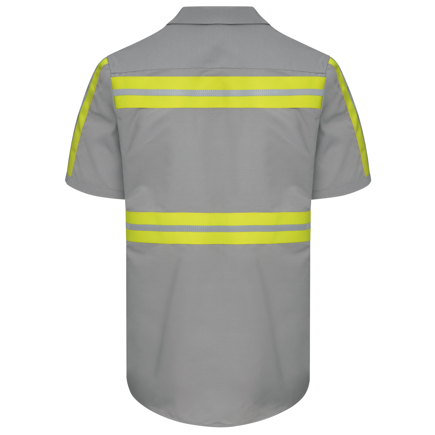 Red Kap Short Sleeve Enhanced Visibility Industrial Work Shirt