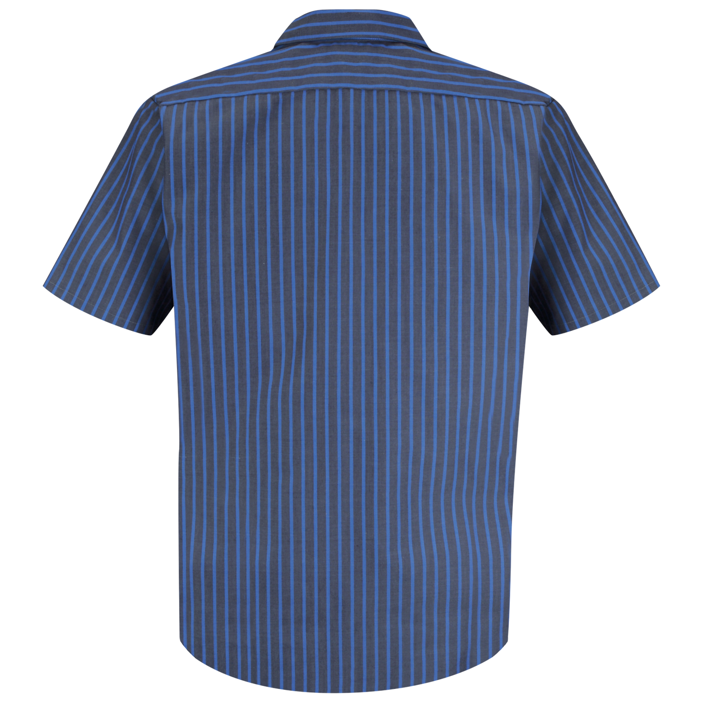 Red Kap Men's Short Sleeve Industrial Stripe Work Shirt