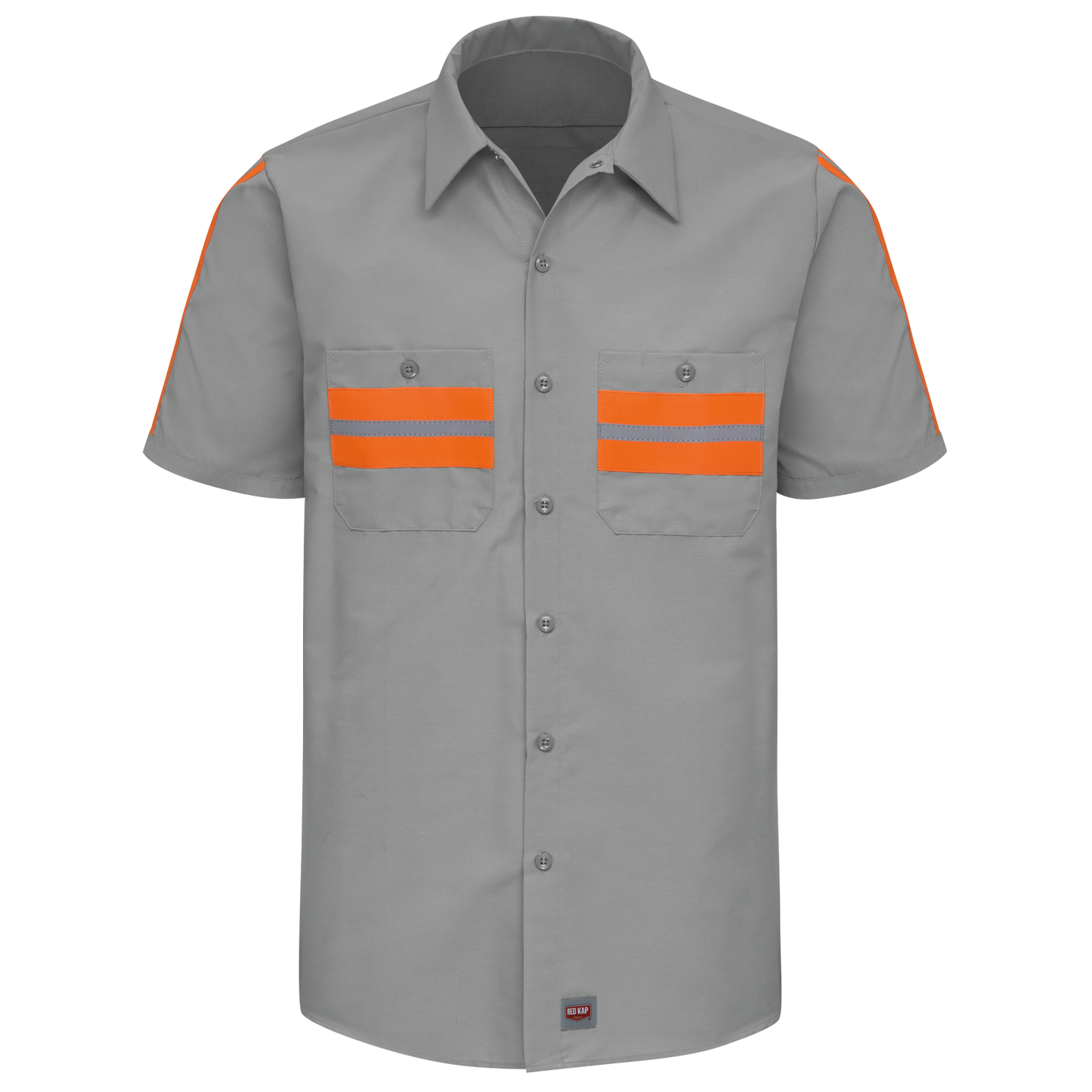 Red Kap Short Sleeve Enhanced Visibility Shirt