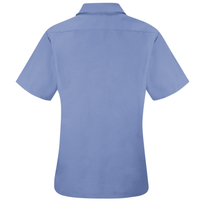 Red Kap Women's Short Sleeve Specialized Pocketless Work Shirt