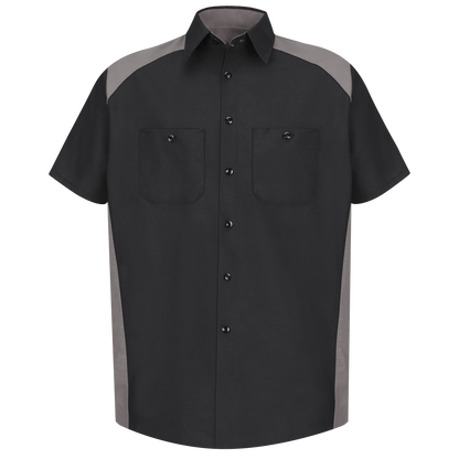 Red Kap Men's Short Sleeve Motorsports Shirt