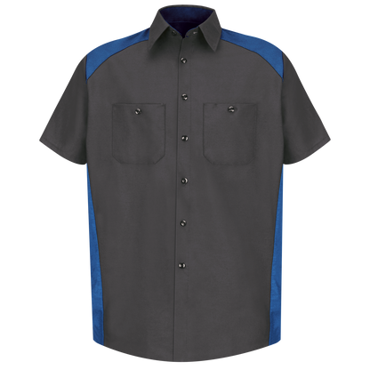 Red Kap Men's Short Sleeve Motorsports Shirt