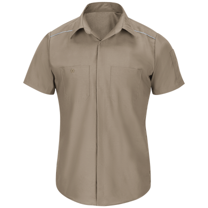 Red Kap Men's Short Sleeve Pro Airflow Work Shirt